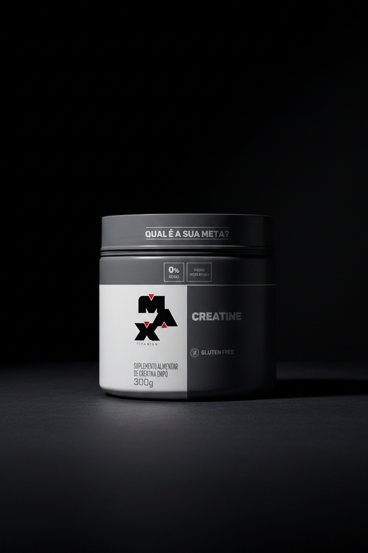 Creatina Monohidratada Pura 300g Max Titanium - imagem Pinterest 2:3