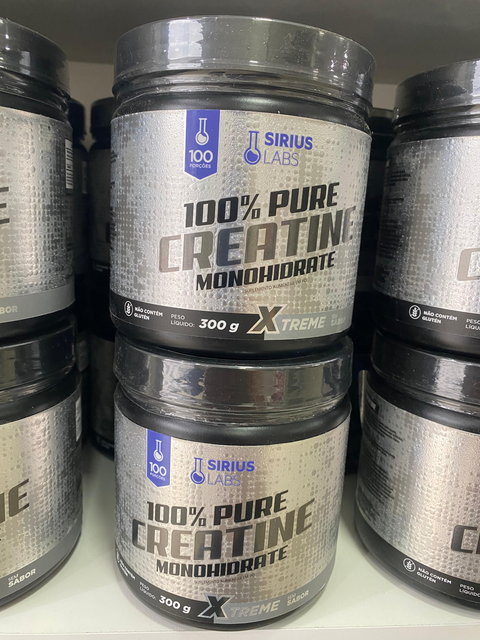 Creatina Monohidratada Pura 300g - Sirius Labs