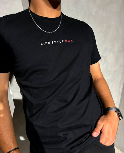 Schalk - T-shirt life Style masculina infantil ao Adulto