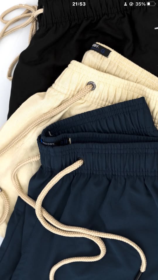 Crosby - Short Tactel Liso Masculino Adulto