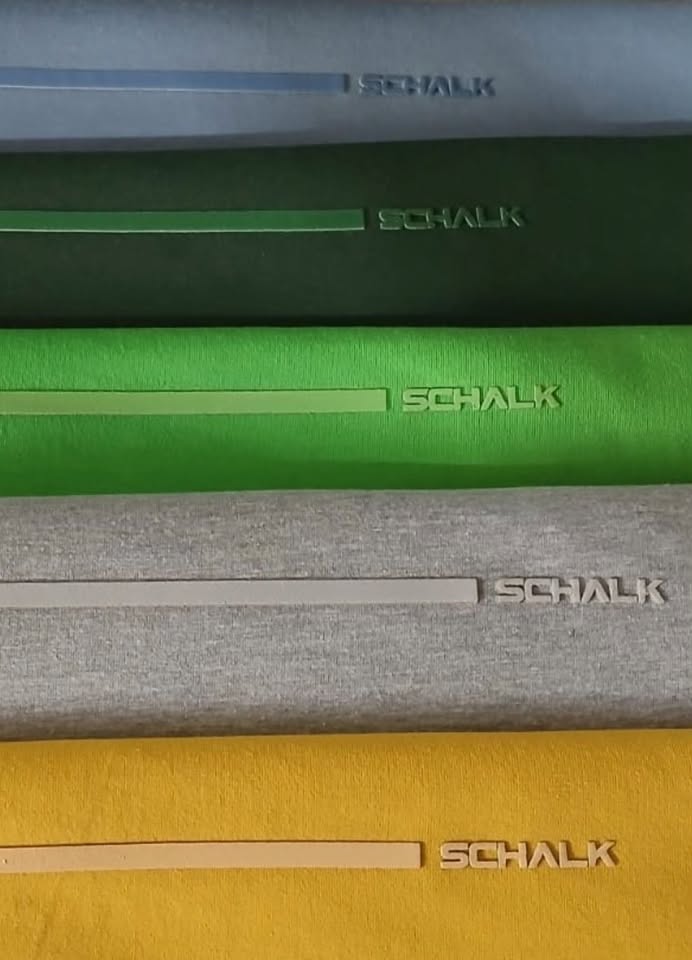 Schalk - Camiseta Básica Masculina Nome em Silicone