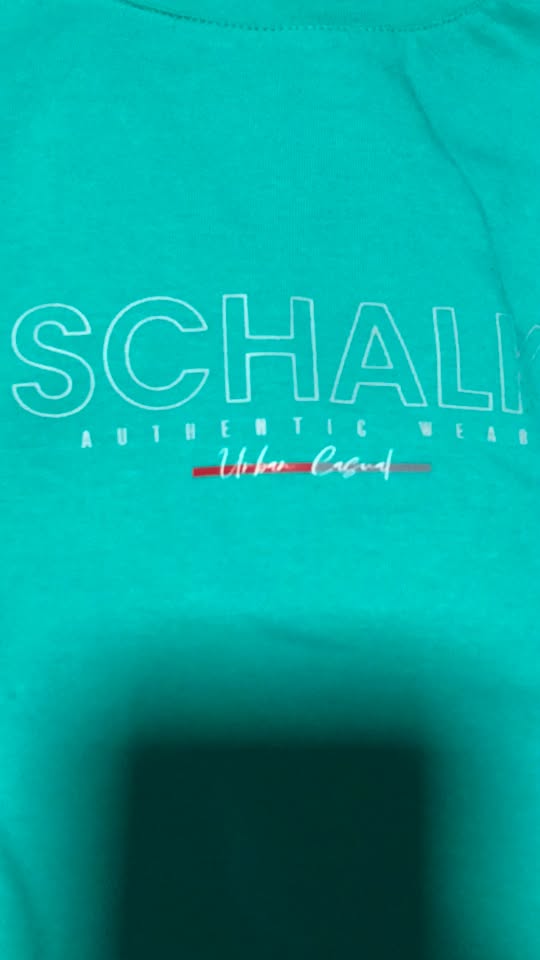 Schalk - T-shirt Nome em Silicone
