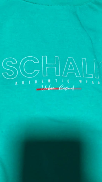 Schalk - T-shirt Nome em Silicone