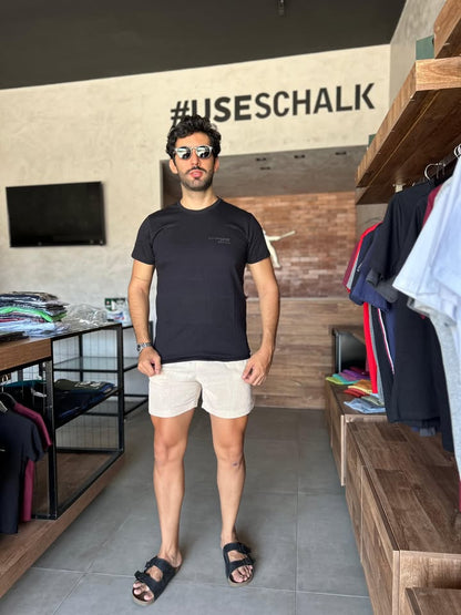 Schalk - T-shirt Premium Nome em Silicone