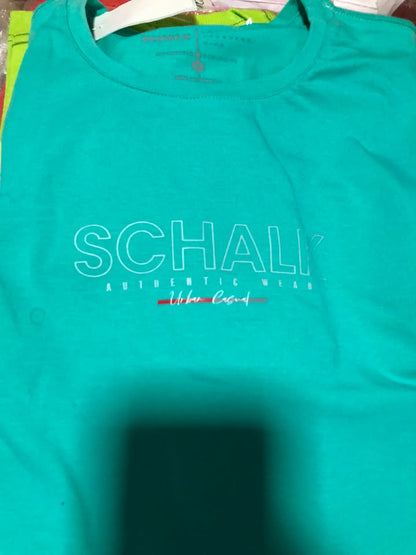 Schalk - T-shirt Nome em Silicone