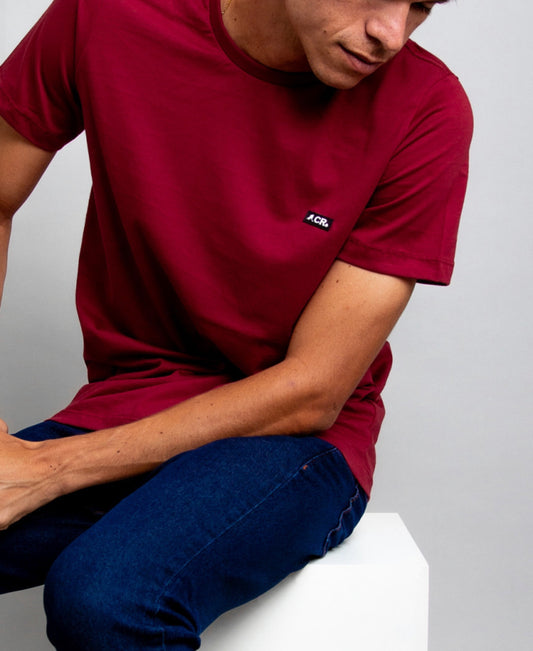 Camiseta Básica Crosby Masculina — Símbolo em Placa
